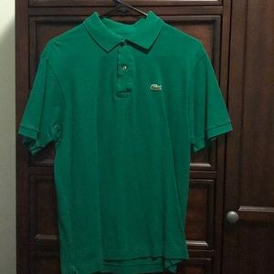 Lacoste Green Polo